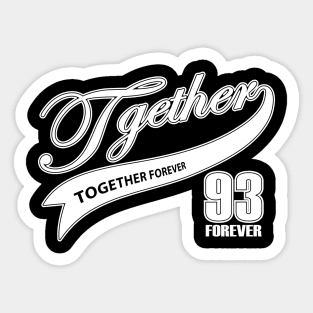 together forever Sticker